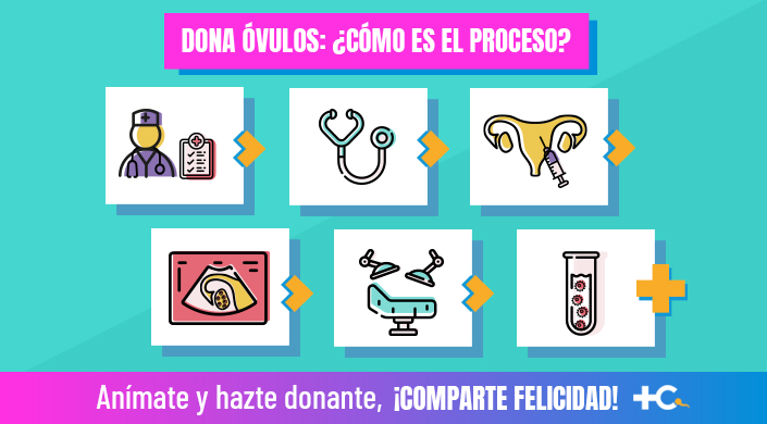 proceso de donación de óvulos