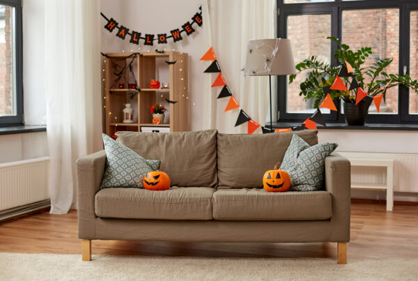 CASA DECORADA DE HALOWEEN